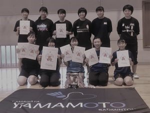 女子バドミントン部　地区新人大会