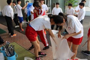 6月奨学生奉仕活動