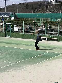 男子テニス部　東北私立高等学校テニス大会