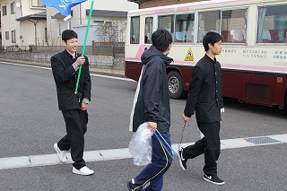 3月奨学生奉仕活動